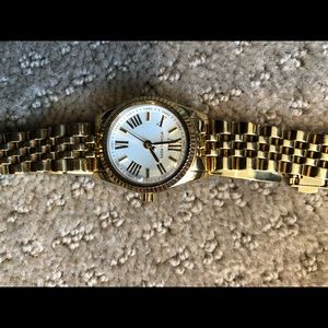 Michael Kors Gold Color Watch Lexington